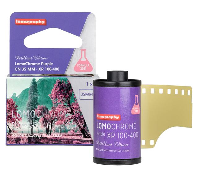 Фотопленка Lomography LomoChrome Purple Pétillant 35 mm ISO 100–400