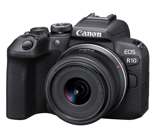 Беззеркальный фотоаппарат Canon EOS R10 Kit RF-S 18-45mm IS STM (уцененный)