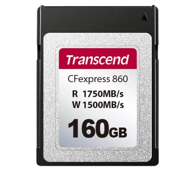 Карта памяти Transcend CFexpress Type B 160GB CFE860 Gen3x2, SLC mode (R1750/W1500)