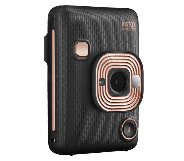 Фотоаппарат моментальной печати Fujifilm Instax mini LiPlay, черный (уцененный)