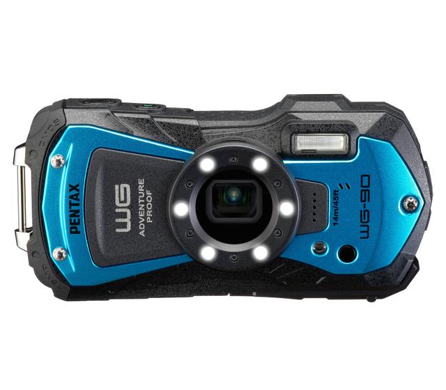 Компактный фотоаппарат Pentax WG-90, синий